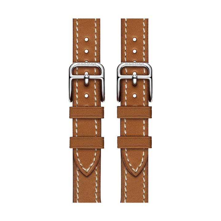 بند چرمی هرمس مدل cuff مناسب برای اپل واچ 38 میلی متری Hermes Apple Watch Band Cuff Model